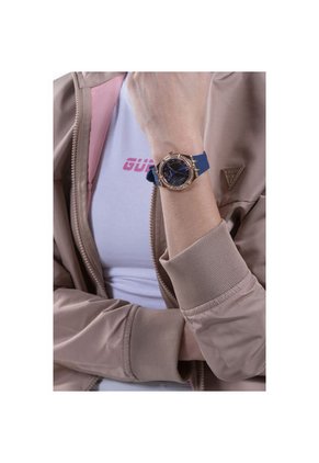 Relojes Guess Mujer COSMO. Silicona Azul GW0034L4