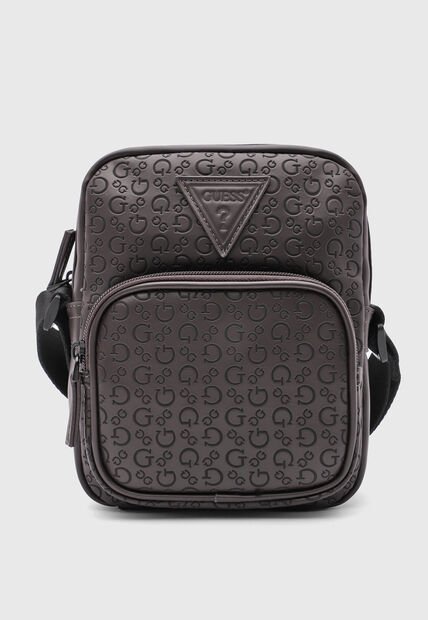 Bolso Manos Libres GUESS Warner Marrón