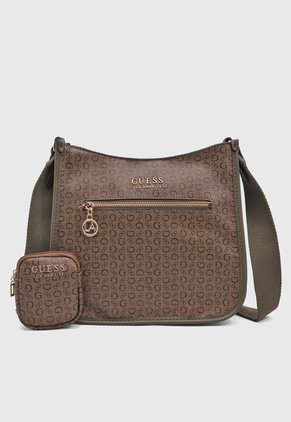 Bolso Café-Verde Oliva GUESS