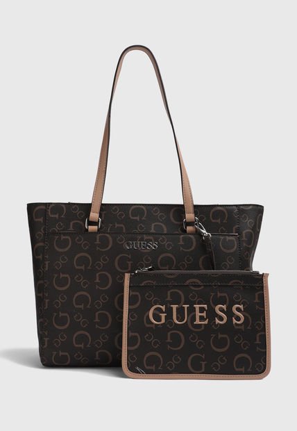 Bolso Marrón-Nude GUESS