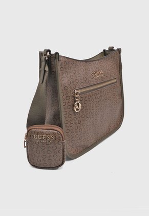 Bolso Café-Verde Oliva GUESS