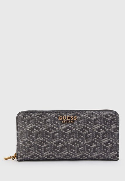 Billetera Gris-Blanco GUESS