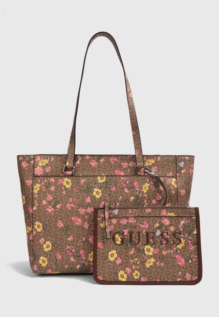 Bolso Café-Multicolor GUESS