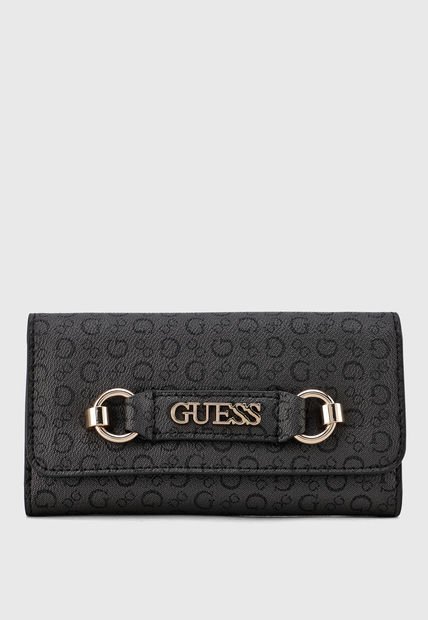 Billetera Gris Oscuro GUESS