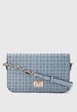 Bolso Azul Grisáceo-Dorado GUESS de Guess