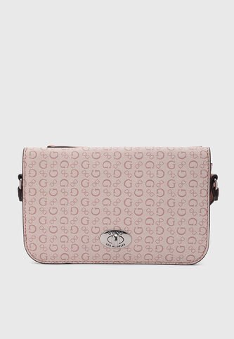 Bolso Manos Libres GUESS Burnaby Mini Rosa Guess