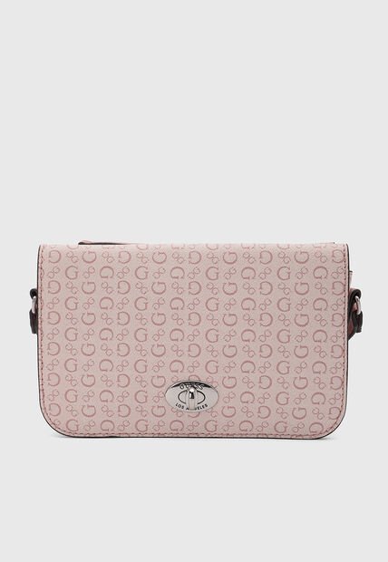 Bolso Manos Libres GUESS Burnaby Mini Rosa