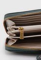 Billetera Verde Oscuro-Dorado GUESS Giully de Guess