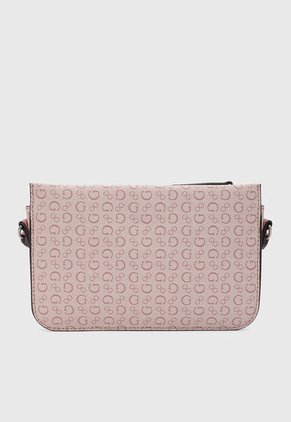 Bolso Manos Libres GUESS Burnaby Mini Rosa