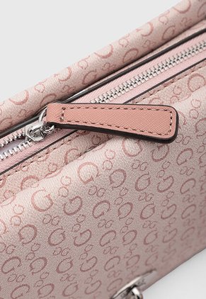 Bolso Manos Libres GUESS Burnaby Mini Rosa