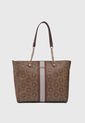 Bolso Marrón-Beige-Vino GUESS de Guess