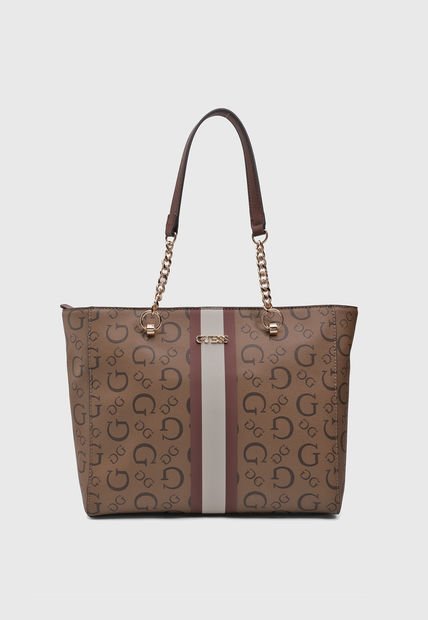 Bolso Marrón-Beige-Vino GUESS