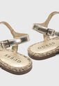 Sandalias Planas GUESS Dorado de Guess