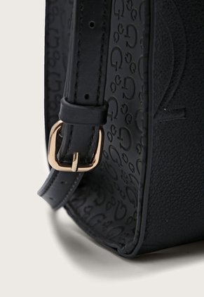 Bolso Negro-Oro Rosa GUESS Oak Park