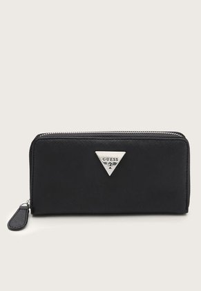 Billetera Negro-Plateado GUESS