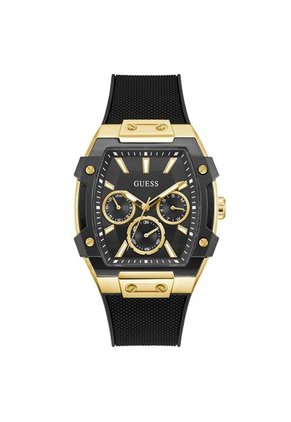 Reloj Guess Hombre Phoenix. Silicona Negro GW0956G2