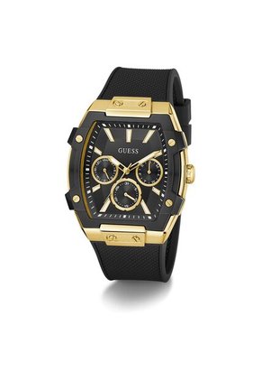 Reloj Guess Hombre Phoenix. Silicona Negro GW0956G2