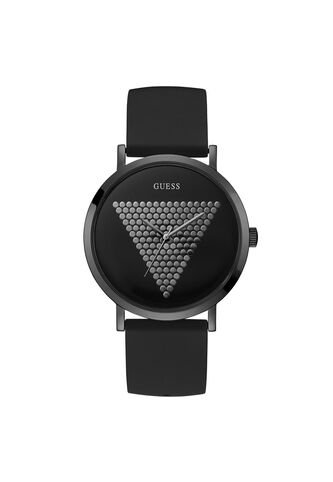 Reloj Guess Hombre Imprint. Silicona Negro W1161G2 Guess