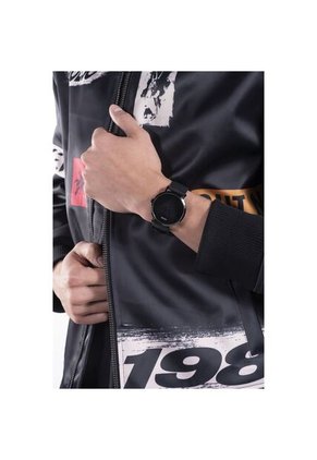 Reloj Guess Hombre Imprint. Silicona Negro W1161G2