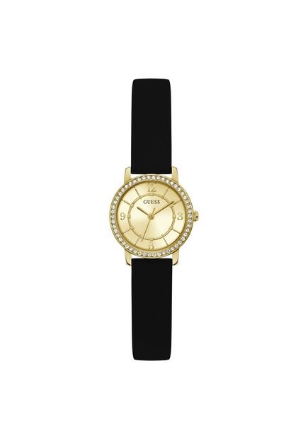 Reloj Guess Mujer Melody. Silicona Negro GW0469L3