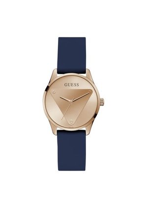 Reloj Guess Mujer Emblem. Silicona Azul GW0509L1