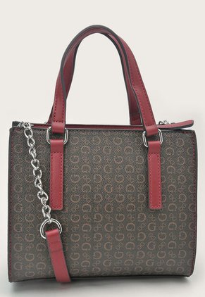 Bolso Manos Libres Marrón-Borgoña GUESS