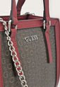 Bolso Manos Libres Marrón-Borgoña GUESS de Guess