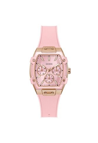 Reloj Guess Mujer Sparkling Pink. Silicona Rosado GW0032L7 Guess