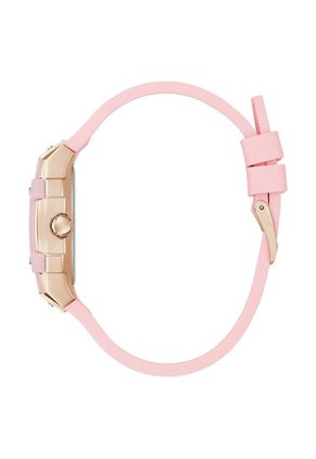 Reloj Guess Mujer Sparkling Pink. Silicona Rosado GW0032L7