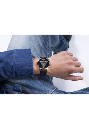 Relojes Guess Hombre Idol. Silicona Negro GW0503G1