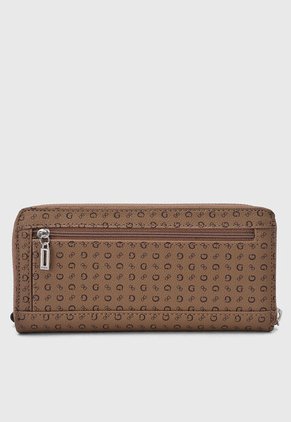 Billetera GUESS Abbas SLG Café