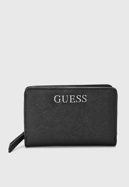 Billetera GUESS Abbas SLG Negro