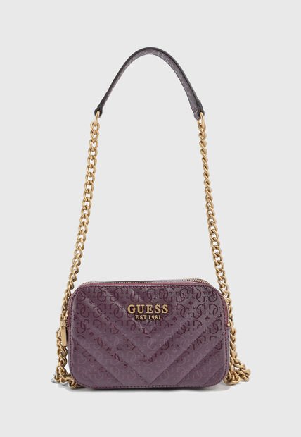 Bolso Manos Libres Violeta-Cobre GUESS Jania
