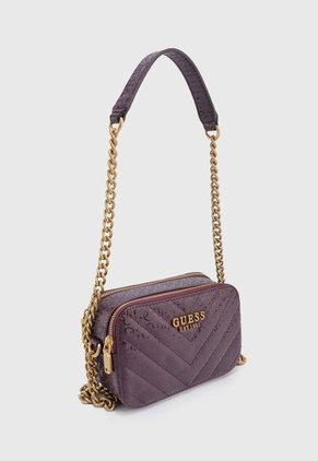 Bolso Manos Libres Violeta-Cobre GUESS Jania