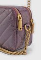 Bolso Manos Libres Violeta-Cobre GUESS Jania de Guess