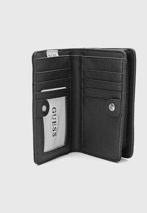 Billetera GUESS Abbas SLG Negro
