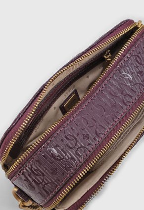 Bolso Manos Libres Violeta-Cobre GUESS Jania