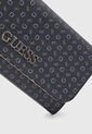 Billetera GUESS Abbas SLG Azul Oscuro de Guess
