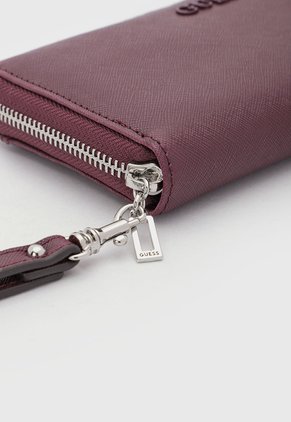 Billetera GUESS Remy SLG Violeta