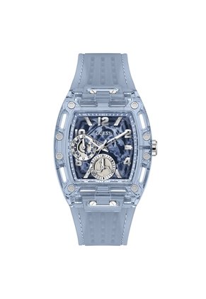 Reloj Guess Hombre Phoenix. Silicona Azul GW1147G1