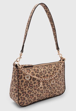 Bolso Guess Ash Mini Animal-Print