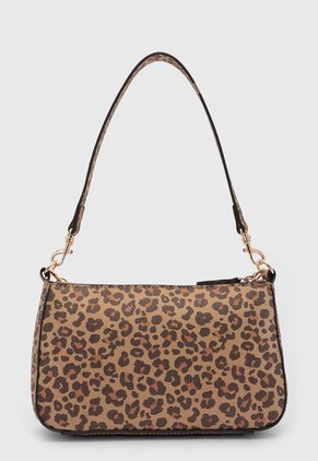 Bolso Guess Ash Mini Animal-Print