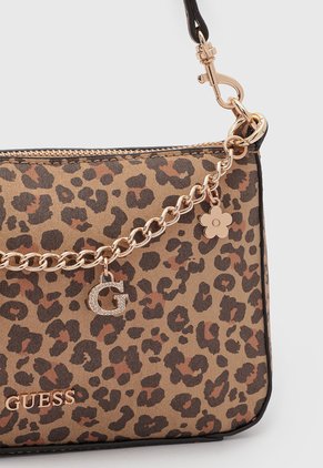 Bolso Guess Ash Mini Animal-Print