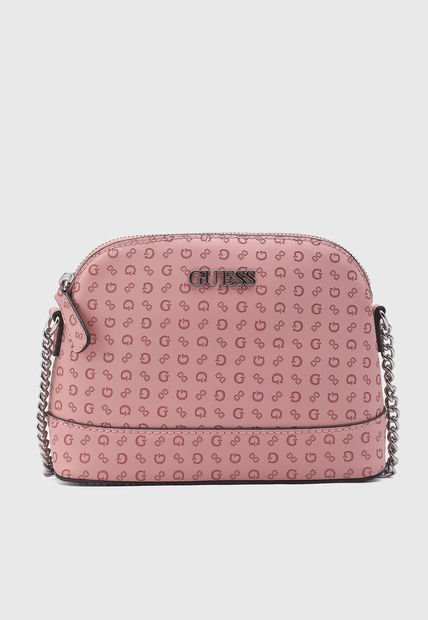 Bolso Manos Libres Palo Rosa GUESS