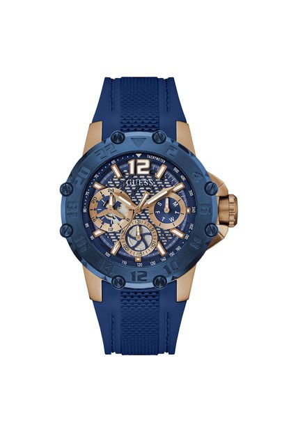 Relojes Guess Hombre CONTENDER. Silicona Azul GW0640G3