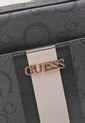 Bolso Manos Libres Gris Oscuro-Beige GUESS de Guess