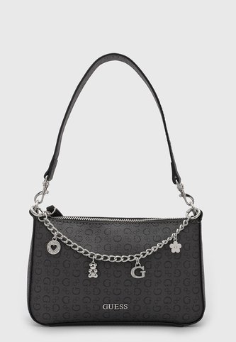 Bolso Guess Ash Mini Gris Oscuro Guess