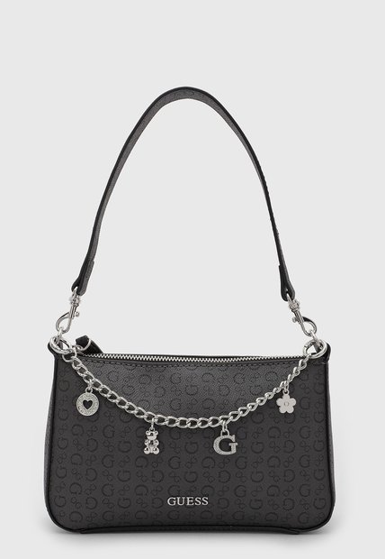 Bolso Guess Ash Mini Gris Oscuro