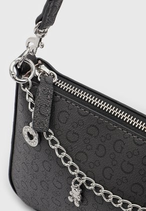 Bolso Guess Ash Mini Gris Oscuro