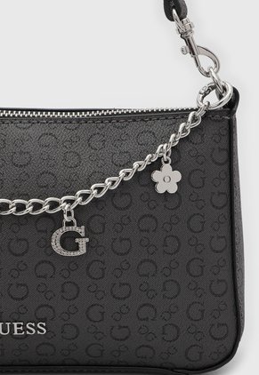 Bolso Guess Ash Mini Gris Oscuro